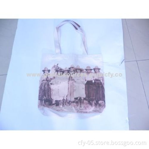 Fashion Canvas Shopping/Beach Bag, OEM and OEM Orders Available, Customized Designs Welcomed